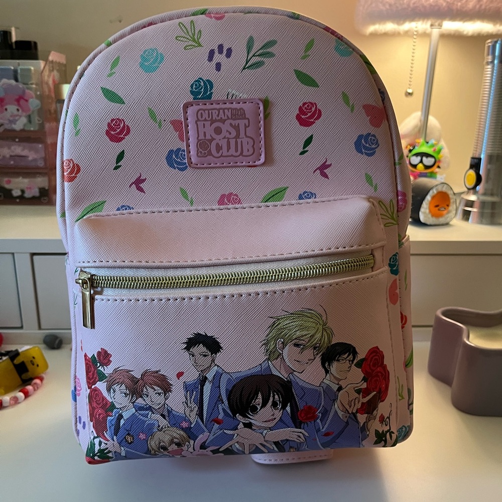 pink Ouran High School Host Club Backpack